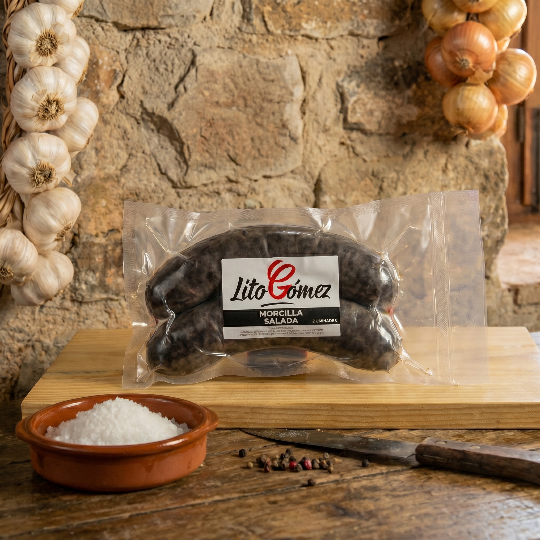 MORCILLA SALADA AL VACÍO